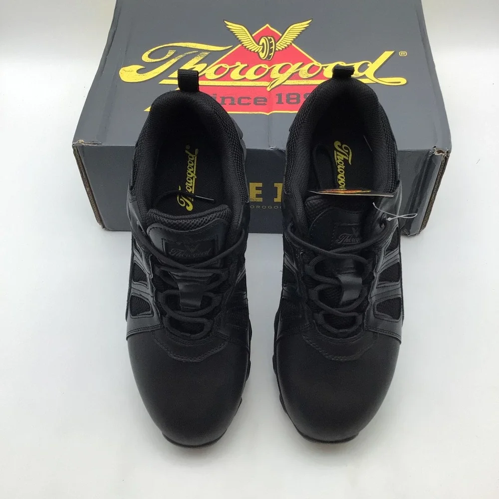 Thorogood Crosstrex Oxford Black Waterproof Work Shoes 834-6386 Mens Size 11.5 M